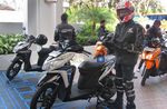 Vario Techno 125cc Diuji ke Bali