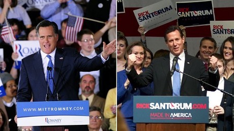 Duel Sengit Romney & Santorum di Ohio, And the Winner is... Romney!