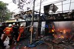 Ruko di Palmerah Ludes Terbakar