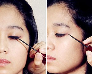 Tutorial Membingkai Mata dengan Eyeliner