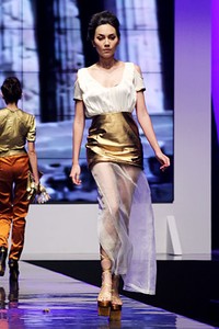 Ali Charisma Longing for Greece International Flair. Indonesia Fashion Week 2012 at Jakarta Convention Center. Senayan. Jakarta. [Foto: Mohammad Abduh/Wolipop]