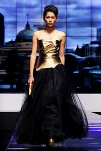 Ali Charisma Longing for Greece International Flair. Indonesia Fashion Week 2012 at Jakarta Convention Center. Senayan. Jakarta. [Foto: Mohammad Abduh/Wolipop]