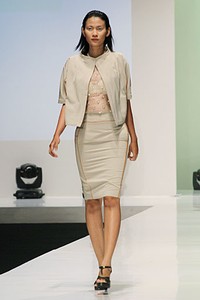 Yosafat Dwi Kurniawan ready to wear. Possibilities-DULUX. Indonesia Fashion Week 2012 at Jakarta Convention Center.  [Foto: Mohammad Abduh/Wolipop]