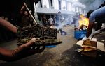 Barbuk Hasil Kejahatan Dibakar