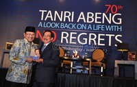 Pada hari ulang tahunnya ini, Tanri sekaligus melakukan peluncuran buku yang berjudul NO REGRET: Rekam Jejak Sang Profesional, Teknokrat dan Guru Manajemen.