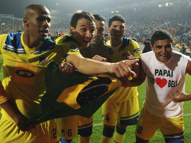 Depak Lyon, APOEL ke Perempatfinal