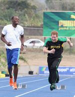 Ketika Pangeran Harry Kalahkan Usain Bolt
