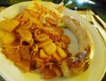Burger Plus Sosis Yummy di Ya Udah Bistro