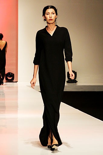 Auguste Soesastro KROMO Passion and Attraction inspired by Downy, Jakarta Convention Center (JCC). Indonesia Fashion Week 2012 (Photo by Mohammad Abduh/Wolipop)