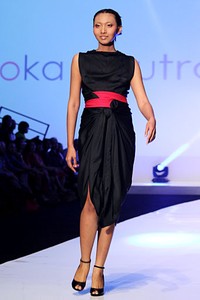 Oka Diputra The Fifth Element The Story of O. Indonesia Fashion Week 2012 at Jakarta Convention Center. Jakarta. [Foto: Mohammad Abduh/Wolipop]