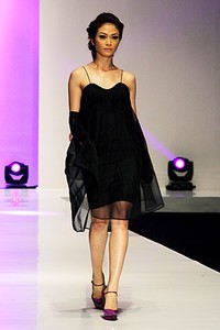 Stella Rissa STELLA. Passion and Attraction inspired by Downy. Indonesia Fashion Week 2012 at Jakarta Convention Center.  Jakarta. [Foto: Mohammad Abduh/Wolipop]