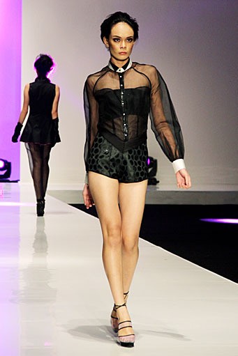 Stella Rissa STELLA. Passion and Attraction inspired by Downy. Indonesia Fashion Week 2012 at Jakarta Convention Center.  Jakarta. [Foto: Mohammad Abduh/Wolipop]