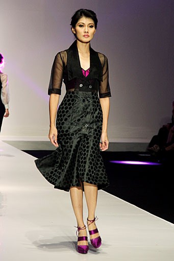 Stella Rissa STELLA. Passion and Attraction inspired by Downy. Indonesia Fashion Week 2012 at Jakarta Convention Center.  Jakarta. [Foto: Mohammad Abduh/Wolipop]