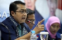 Acara tersebut juga dihadiri oleh Teuku Riefky Harsya selaku ketua DPP Bidang ESDM yang juga menjabat sebagai ketua Komisi VII DPR RI.