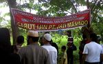 Ormas Islam Demo Tentang Perobohan Masjid