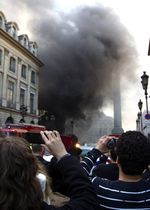 Kebakaran di Pusat Kota Paris