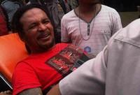 John Kei akan dibawa ke Polda Metro Jaya untuk menjalani pemeriksaan. Dia kemungkinan besar bakal menghuni tahanan Polda. Dhurandhara/detikcom.