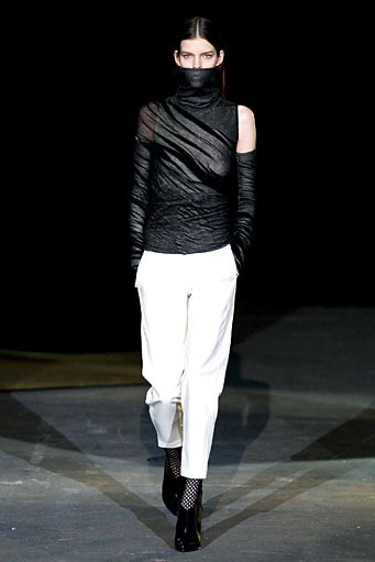 Alexander Wang. Fall/Winter 2012. New York Fashion Week 2012. [Photo by Peter Michael Dills/Getty Images]