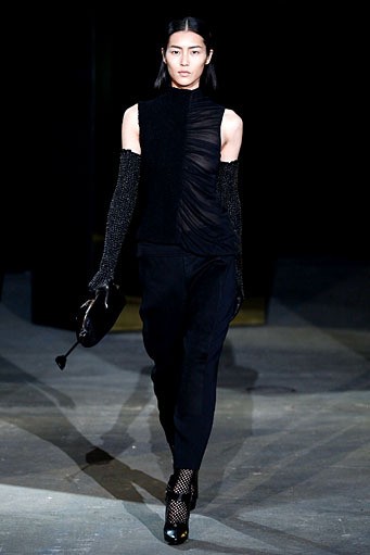 Alexander Wang. Fall/Winter 2012. New York Fashion Week 2012. [Photo by Peter Michael Dills/Getty Images]