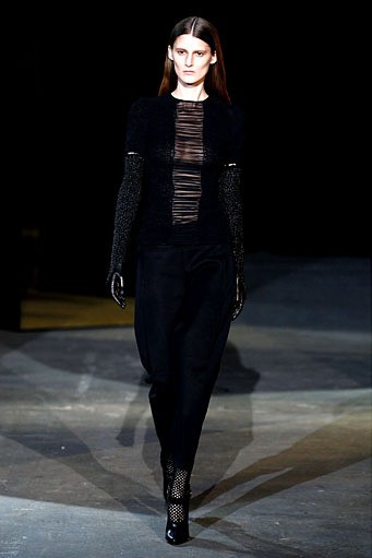 Alexander Wang. Fall/Winter 2012. New York Fashion Week 2012. [Photo by Peter Michael Dills/Getty Images]