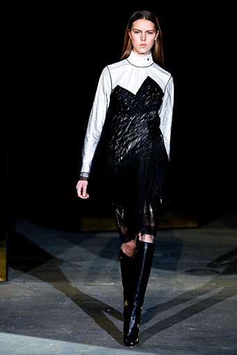 Alexander Wang. Fall/Winter 2012. New York Fashion Week 2012. [Photo by Peter Michael Dills/Getty Images]