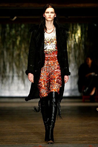 Altuzarra, Fall/Winter 2012. New York Fashion Week 2012. [Photo by Neilson Barnard/Getty Images]