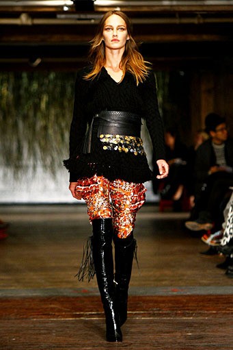 Altuzarra, Fall/Winter 2012. New York Fashion Week 2012. [Photo by Neilson Barnard/Getty Images]