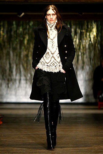 Altuzarra, Fall/Winter 2012. New York Fashion Week 2012. [Photo by Neilson Barnard/Getty Images]
