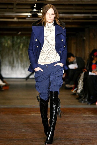 Altuzarra, Fall/Winter 2012. New York Fashion Week 2012. [Photo by Neilson Barnard/Getty Images]