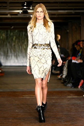 Altuzarra, Fall/Winter 2012. New York Fashion Week 2012. [Photo by Neilson Barnard/Getty Images]