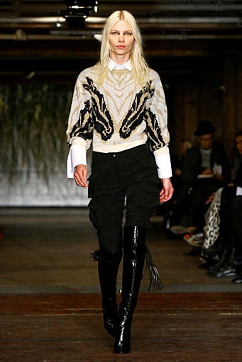Altuzarra, Fall/Winter 2012. New York Fashion Week 2012. [Photo by Neilson Barnard/Getty Images]