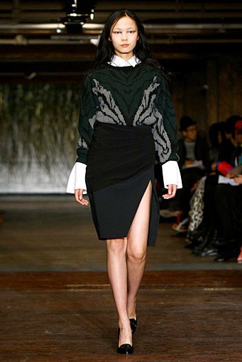 Altuzarra, Fall/Winter 2012. New York Fashion Week 2012. [Photo by Neilson Barnard/Getty Images]