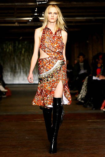 Altuzarra, Fall/Winter 2012. New York Fashion Week 2012. [Photo by Neilson Barnard/Getty Images]