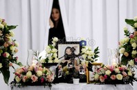 Jenazah Olivia Dewi disemayamkan di Rumah Duka RS Dharmais, Jakarta Barat.