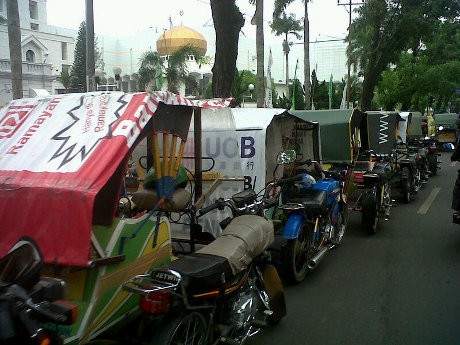 Penarik Betor di Medan Digebuki Karena Menolak Diajak Aksi