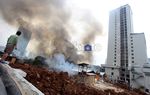 Bedeng Pekerja di Kuningan Hangus Terbakar