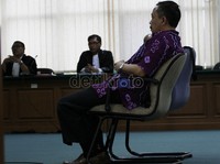 Dadong Irbarelawan dituntut hukuman 5 tahun penjara. Ramses/detikcom.