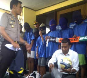 Polres Bojonegoro Tetapkan 12 Bonek Tersangka