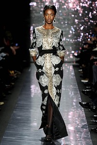 Naeem Khan, Fall/Winter 2012. New York Fashion Week 2012. [Photo by Frazer Harrison/Getty Images for Mercedes-Benz Fashion Week]