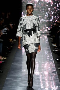 Naeem Khan, Fall/Winter 2012. New York Fashion Week 2012. [Photo by Frazer Harrison/Getty Images for Mercedes-Benz Fashion Week]