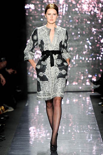 Naeem Khan, Fall/Winter 2012. New York Fashion Week 2012. [Photo by Frazer Harrison/Getty Images for Mercedes-Benz Fashion Week]