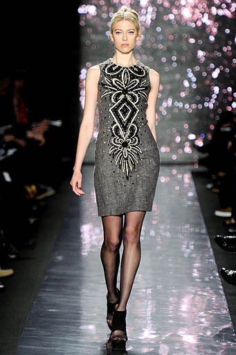 Naeem Khan, Fall/Winter 2012. New York Fashion Week 2012. [Photo by Frazer Harrison/Getty Images for Mercedes-Benz Fashion Week]