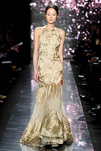 Naeem Khan, Fall/Winter 2012. New York Fashion Week 2012. [Photo by Frazer Harrison/Getty Images for Mercedes-Benz Fashion Week]