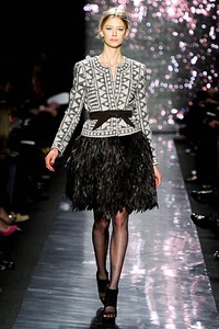 Naeem Khan, Fall/Winter 2012. New York Fashion Week 2012. [Photo by Frazer Harrison/Getty Images for Mercedes-Benz Fashion Week]