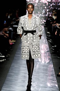 Naeem Khan, Fall/Winter 2012. New York Fashion Week 2012. [Photo by Frazer Harrison/Getty Images for Mercedes-Benz Fashion Week]