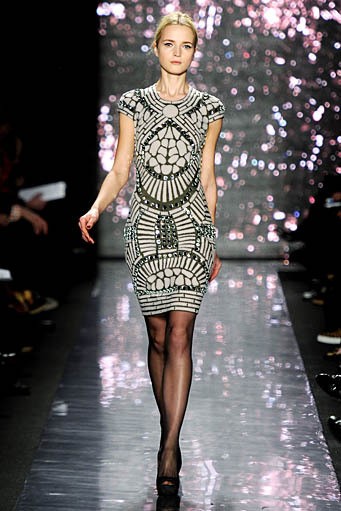 Naeem Khan, Fall/Winter 2012. New York Fashion Week 2012. [Photo by Frazer Harrison/Getty Images for Mercedes-Benz Fashion Week]