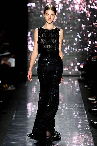 Naeem Khan, Fall/Winter 2012. New York Fashion Week 2012. [Photo by Frazer Harrison/Getty Images for Mercedes-Benz Fashion Week]