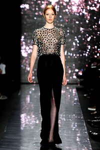 Naeem Khan, Fall/Winter 2012. New York Fashion Week 2012. [Photo by Frazer Harrison/Getty Images for Mercedes-Benz Fashion Week]