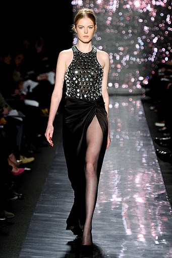 Naeem Khan, Fall/Winter 2012. New York Fashion Week 2012. [Photo by Frazer Harrison/Getty Images for Mercedes-Benz Fashion Week]