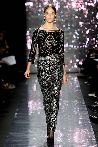 Naeem Khan, Fall/Winter 2012. New York Fashion Week 2012. [Photo by Frazer Harrison/Getty Images for Mercedes-Benz Fashion Week]